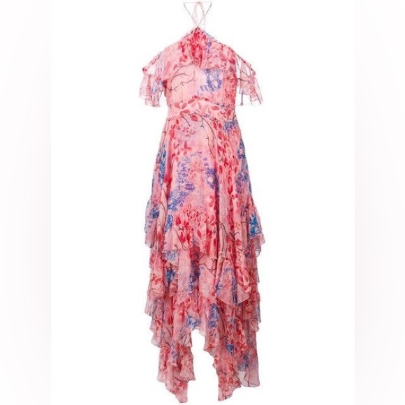 Alice + Olivia Galina Hankerchief Gown - Picture 4 of 4